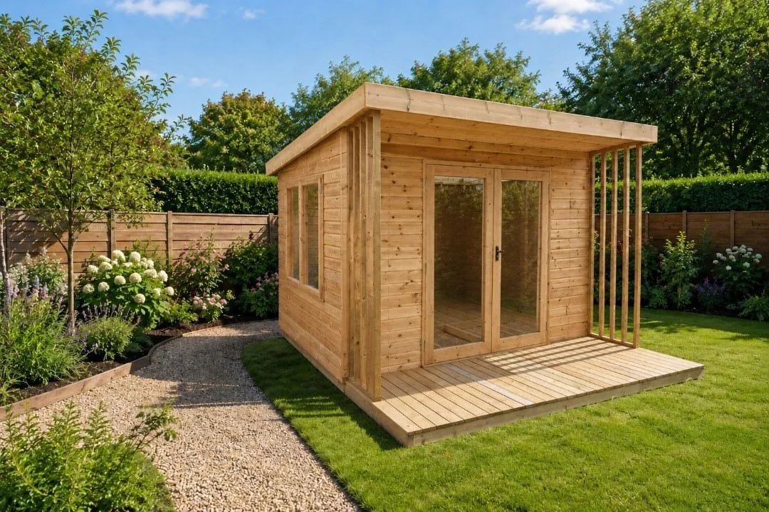 Country Style Studio — Pitched Roof, 8ft x 10ft